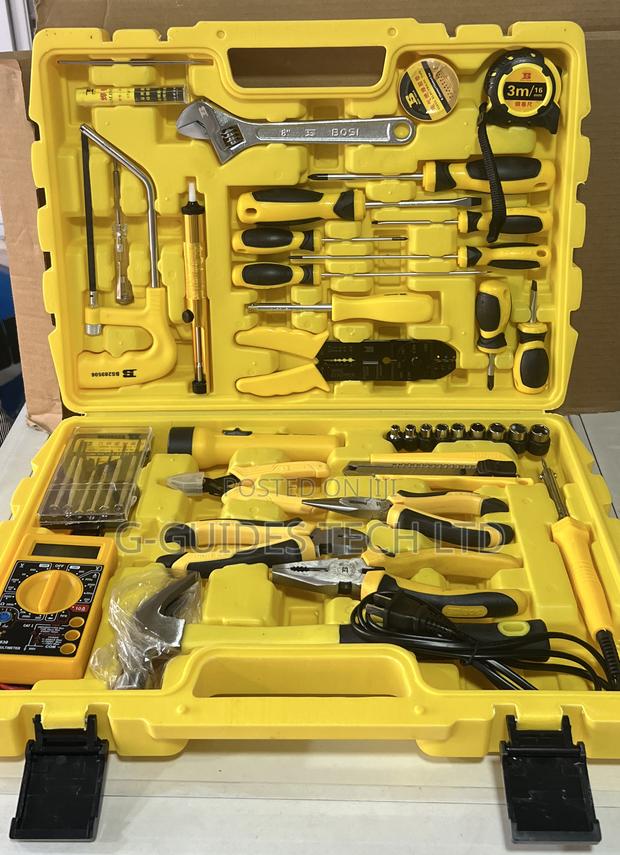 Bosi 43pcs Hardware Tool Kit, 43-piece Tele-communication Tool Set