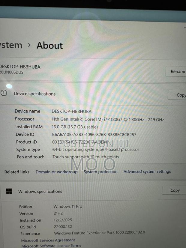 Laptop Lenovo ThinkPad X1 Carbon 16GB Intel Core I7 SSD 512GB photo 5