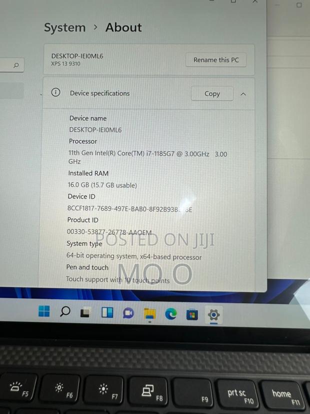 Laptop Dell XPS 13 16GB Intel Core I7 SSD 512GB photo 5