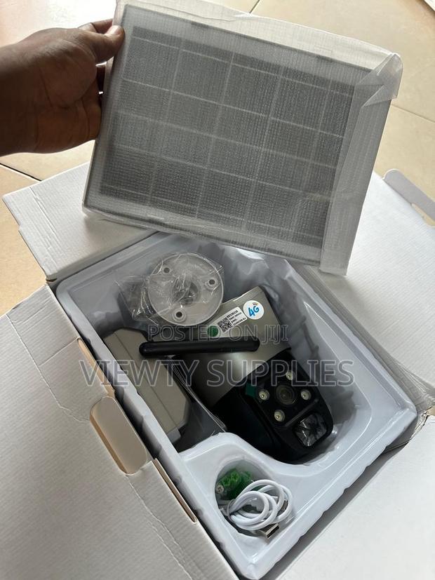 4g Solar Ip Camera Wifi CCTV 12mp PTZ Auto Security Surveilance Camera photo 3