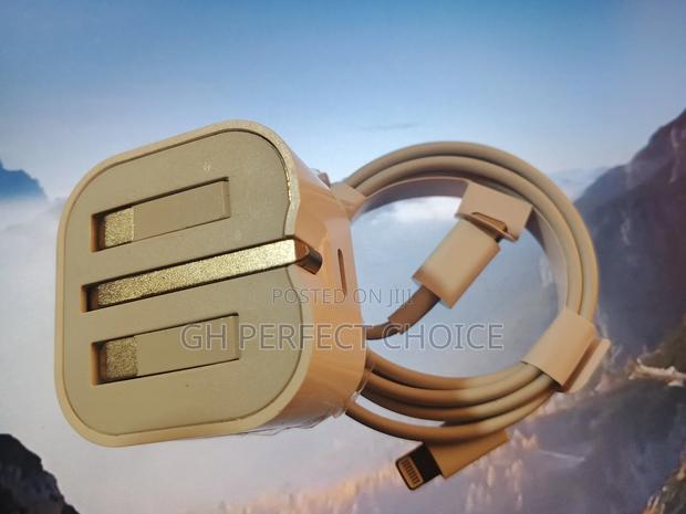 Premium iPhone Type C 3-pin Fast Charger photo 2