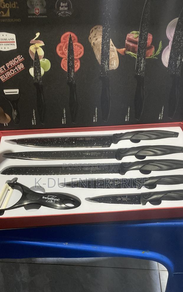 6pcs Kitchen Knife Set