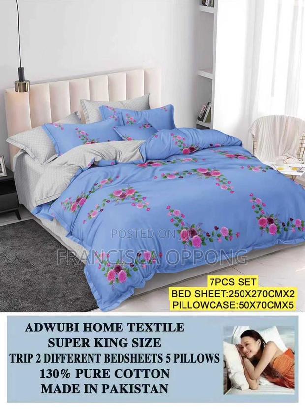 Luxurious Cotton Bedsheets (Available in Colors) · Photo 2