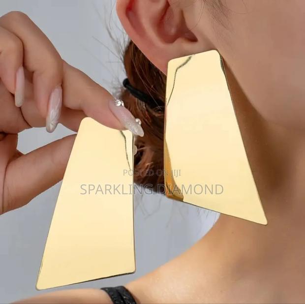 Luxury Geometric Statement Earrings – Perfect Christmas Gift
