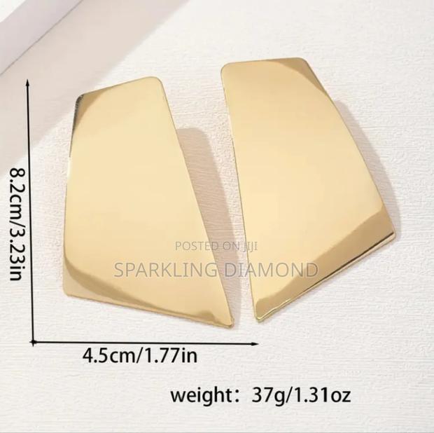 Luxury Geometric Statement Earrings – Perfect Christmas Gift photo 2