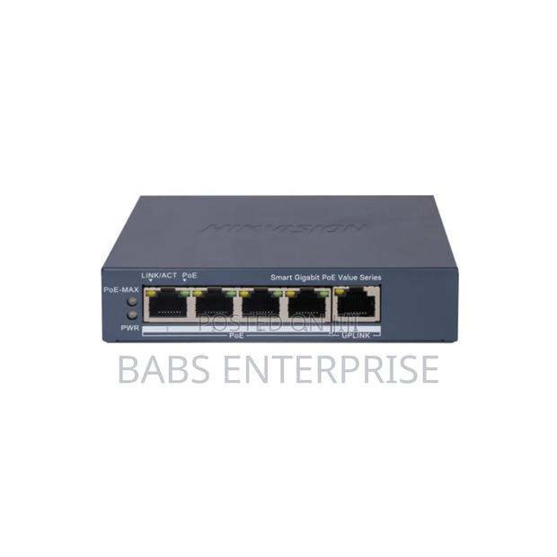 Hikvision 16 Port Gigabit Unmanaged Poe Switch Ds-3e0518p-e/M