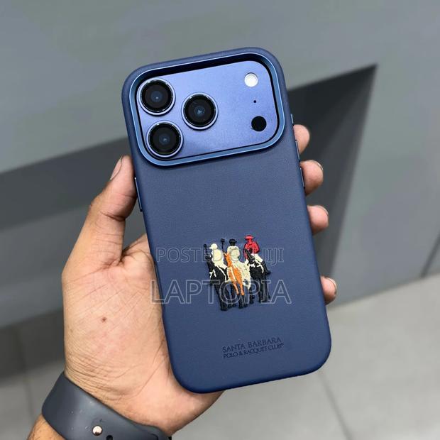 Santa Barbara Justin Case For iPhone 17 Pro Max With Magsafe – Blue