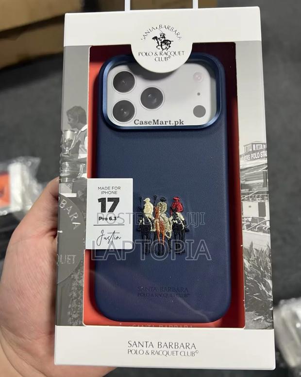 Santa Barbara Justin Case For iPhone 17 Pro Max With Magsafe – Blue photo 4