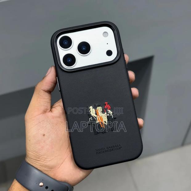 Santa Barbara Luxury Magsafe Case For iPhone 17 Pro Max – Black photo 2