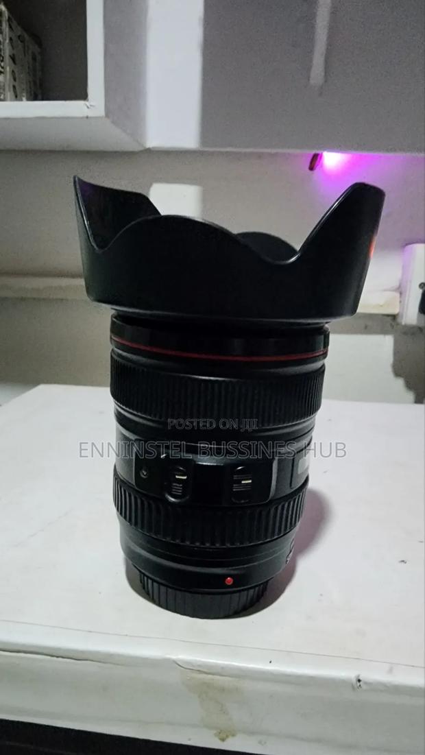 Canon Ef 24–105mm F/4l Is Usm Lens – Clean – Professional Zoom –Obuasi photo 2