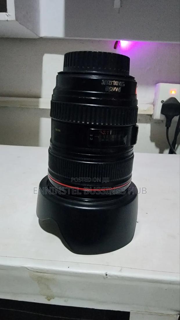 Canon Ef 24–105mm F/4l Is Usm Lens – Clean – Professional Zoom –Obuasi photo 3