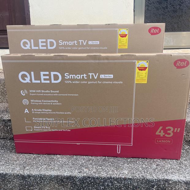Itel Qled Android Smart Tv 43”