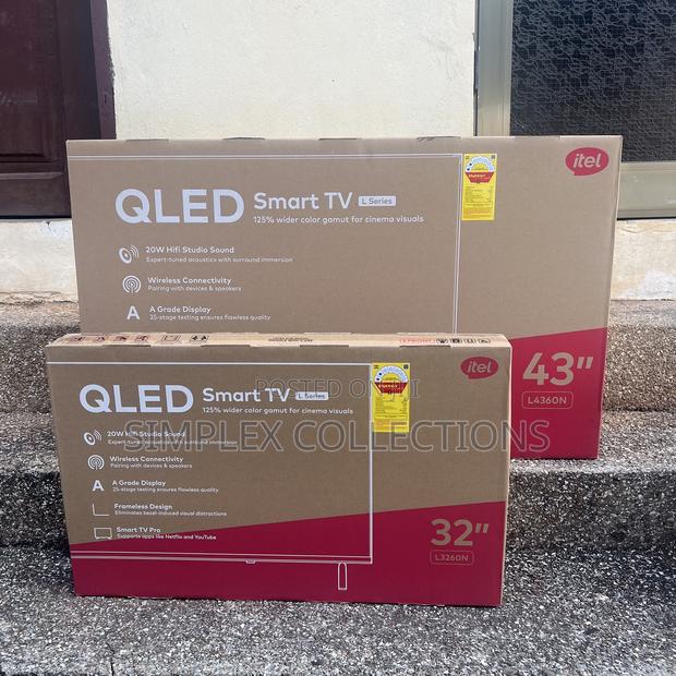 Itel Qled Android Smart Tv 32” photo 2