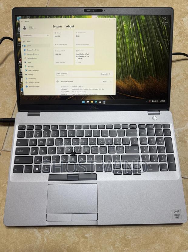 Laptop Dell Precision 15 3551 16GB Intel Core i7 SSD 1T photo 2