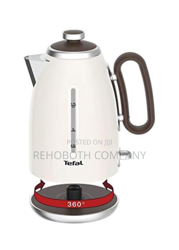 Tefal Ki780a40 Retra Kettle, 3000 W, 1.7 Liters, Cream and Mokka photo 2