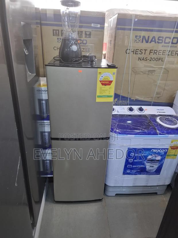 Nasco Gold Colour Bottom Freezer 138l Brand New for Sale photo 3