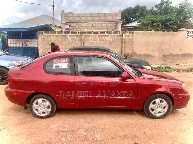 Hyundai Accent 2008 Red