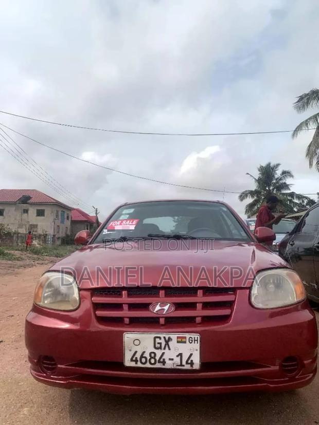 Hyundai Accent 2008 Red