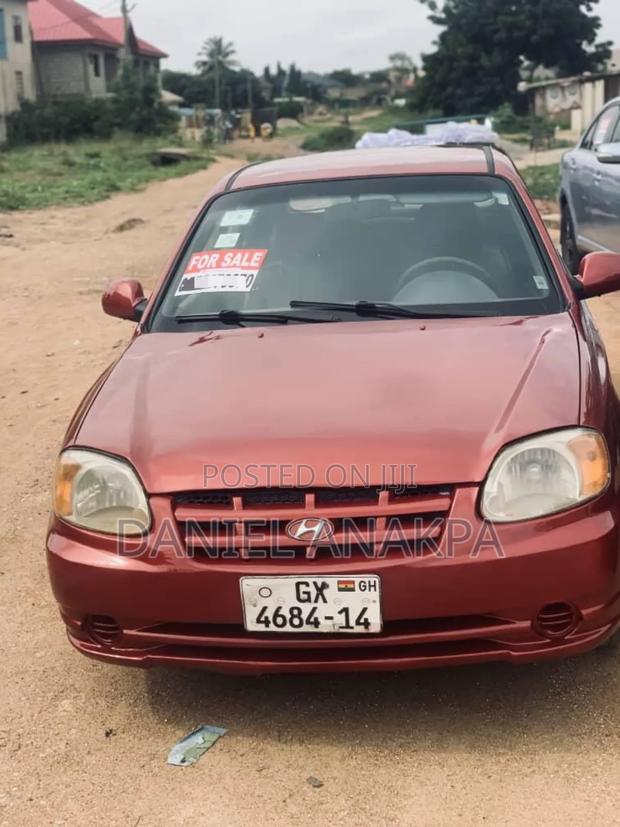 Hyundai Accent 2008 Red