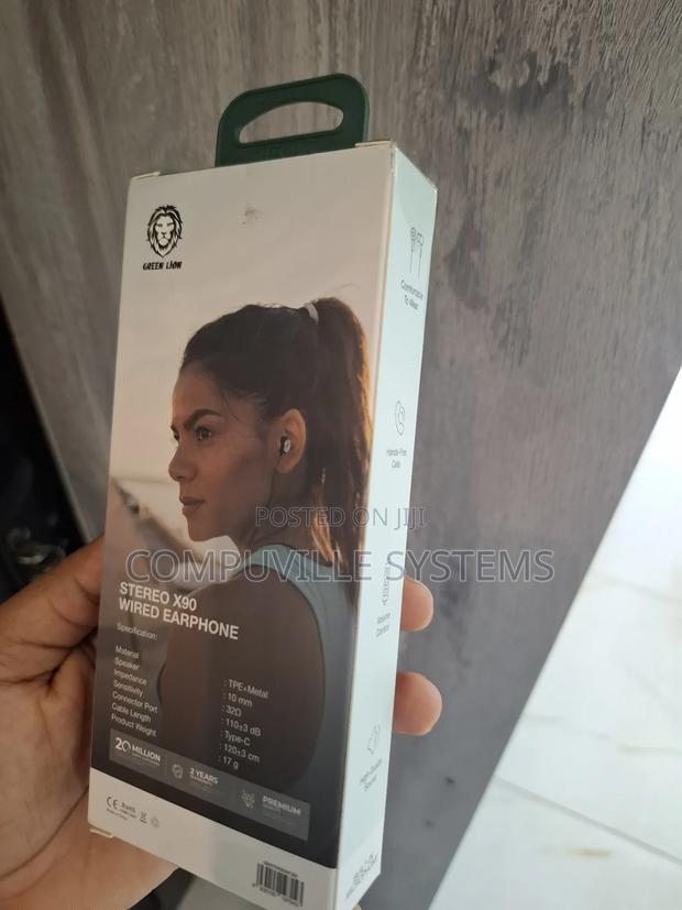 Green Lion Stereo X90 Wired Earphone, Type-C. · Photo 4