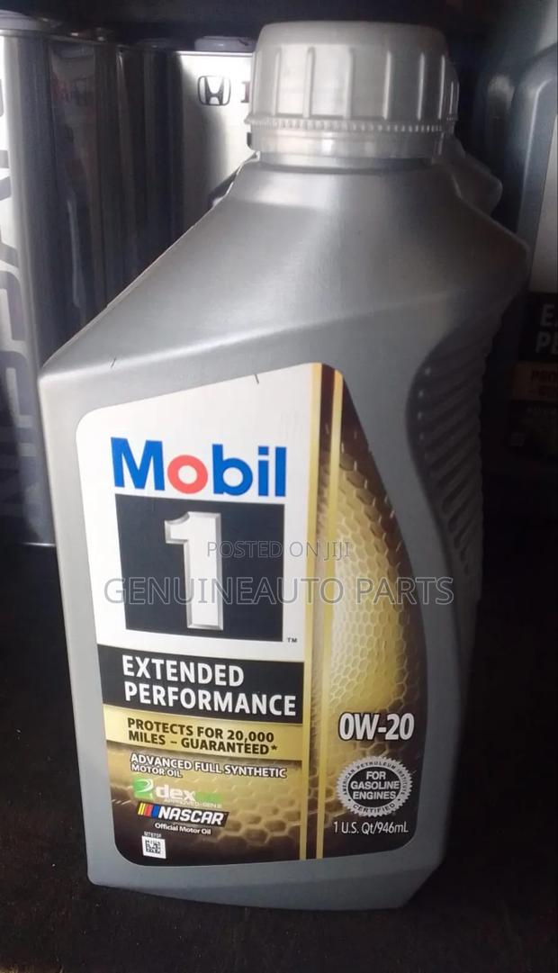 Mobil1 0w 20 Usa And Japan Original Synthetic Engine Oil.