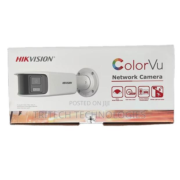 Hikvision 8mp Panoramic Colorvu Outdoor Ip Camera Ds-2cd2t87g2p-Lsu/Sl · Photo 3