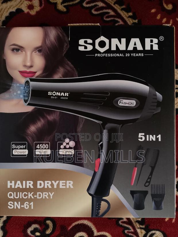 Sonar Sn-61 New 5-in-1 Hair Salon Dryer