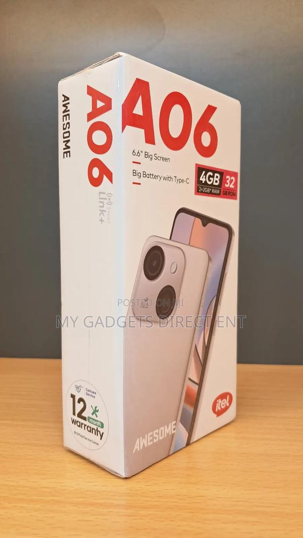 New Itel A06 32 GB Gold photo 2
