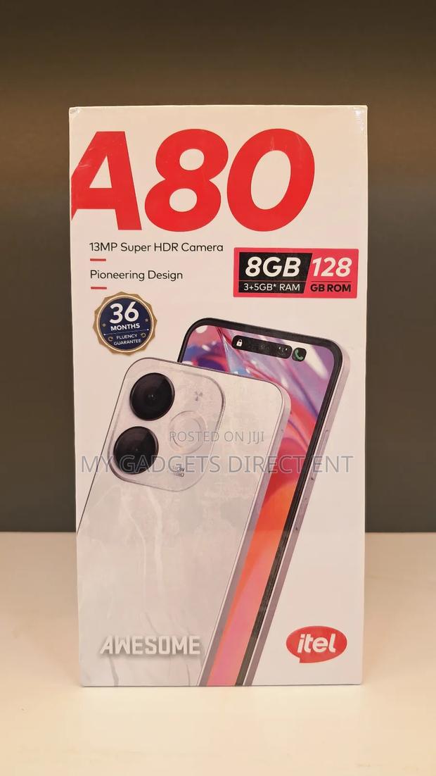 New Itel A80 128 GB Black · Photo 3