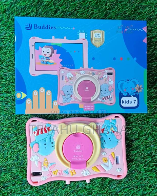 Buddies Kids Tablet 7 – 256gb + 8gb Ram | 7" Hd 5g Learning Tablet