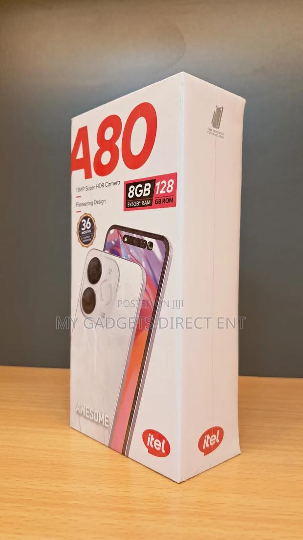 New Itel A80 128 GB Black photo 2