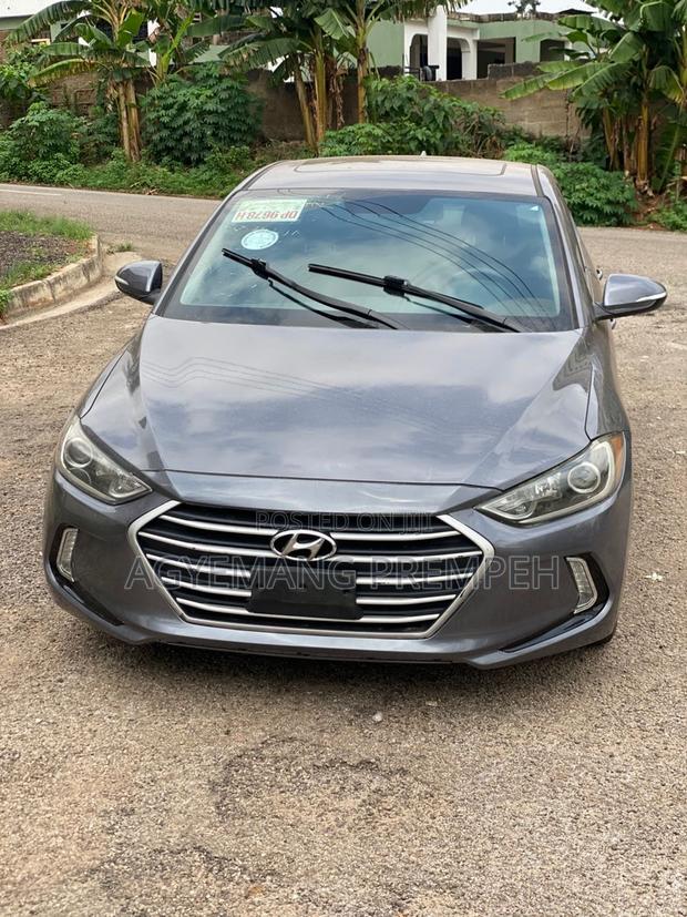 Hyundai Elantra Limited 2018 Gray