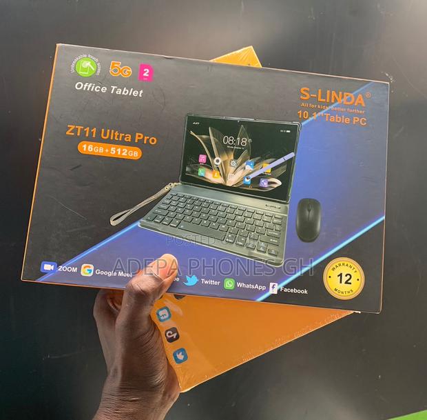 New Tablet 512 GB Yellow