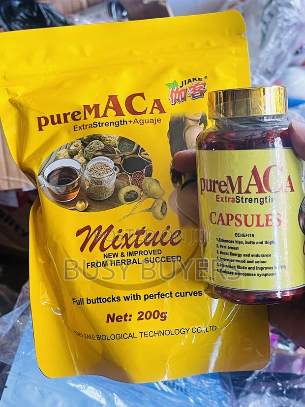 Pure Maca Weight Gained Capusel and Powder · Photo 3