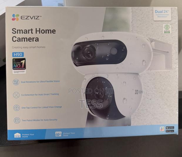 Ezviz Wifi Camera Cs-H90 Dual Lens 4mp+4mp 2way Audio · Photo 1