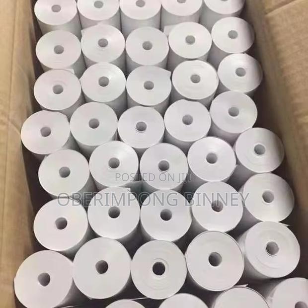 Paper Roll 80mmx80mm 50 Pieces in the Box