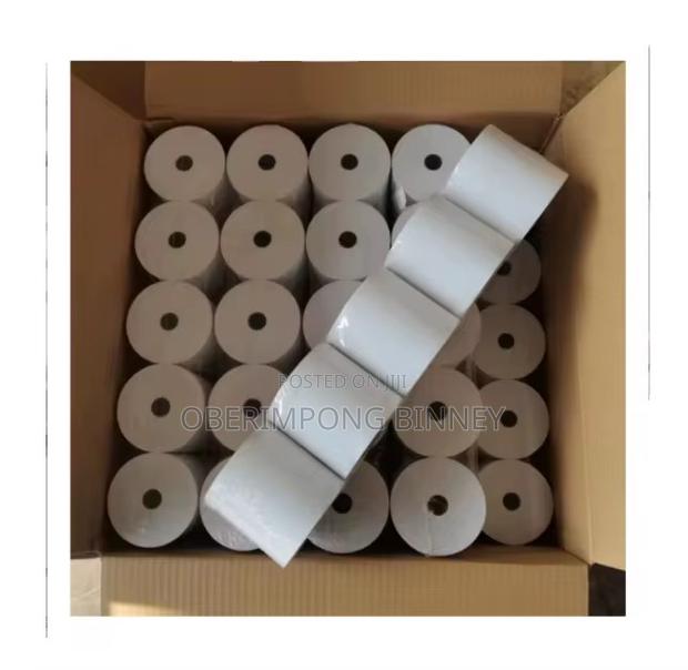 Receipt Paper 80x80mm Thick and Clear 50 in a Box photo 2