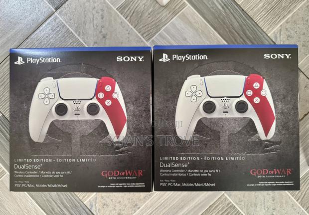 Sony Ps5 God of War 20th Anniversary Limited Edition Controller