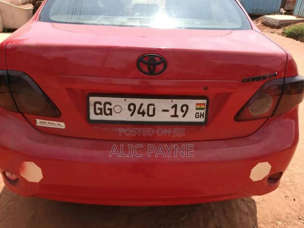 Toyota Corolla LE 4dr Sedan (1.8L 4cyl 4A) 2010 Red