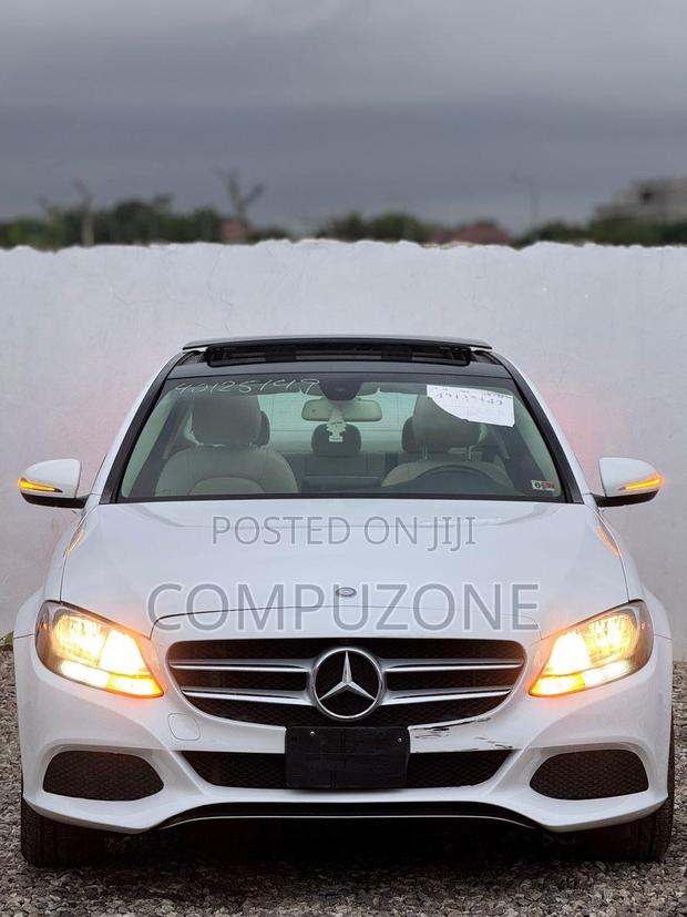 Mercedes-Benz C300 Luxury Sedan RWD (2.0L 4cyl 7A) 2016 White photo 2