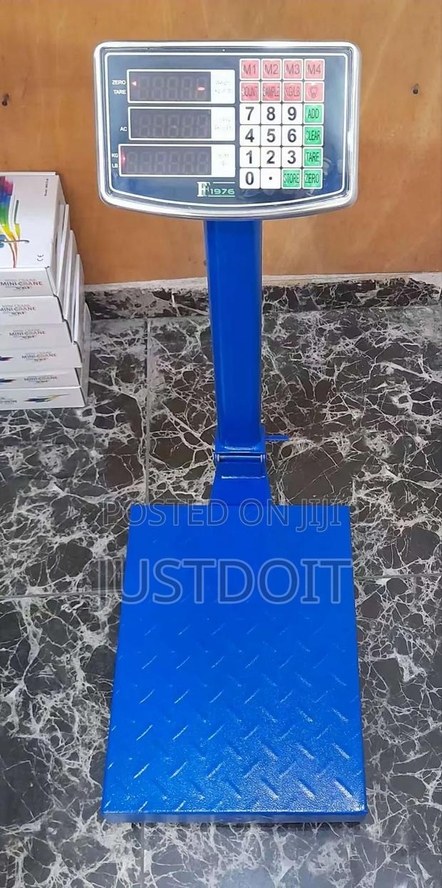 300 Kg Digital Rechargeable Platform Scale. · Photo 2