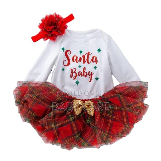 My First Christmas Newborn Baby Girls Set photo 2
