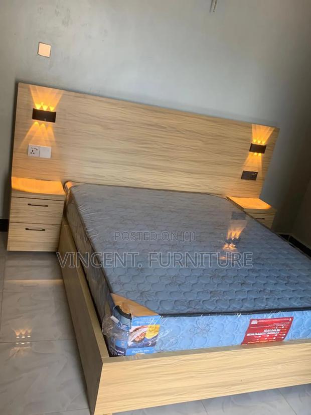 Queen Size Bed Frame and Mattress Available · Photo 2