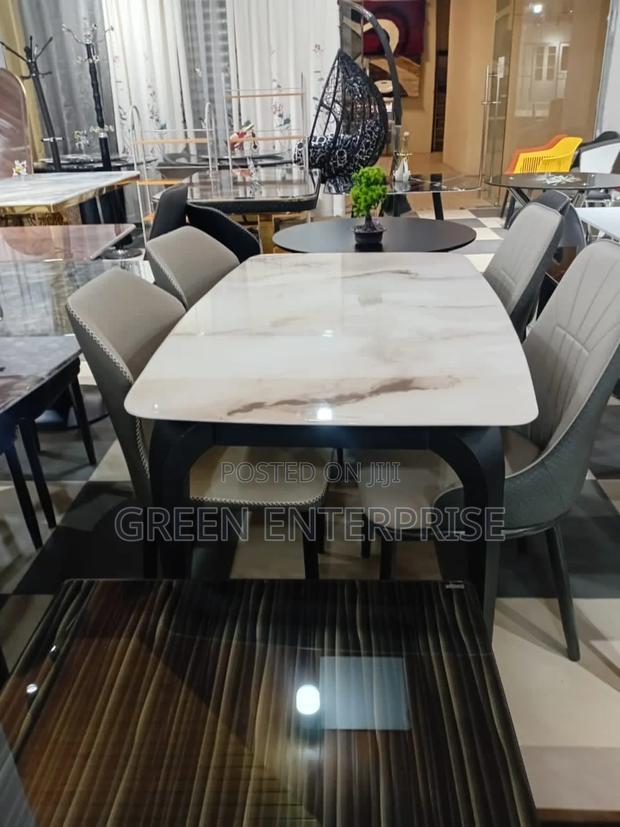 Marble Dining Table Set