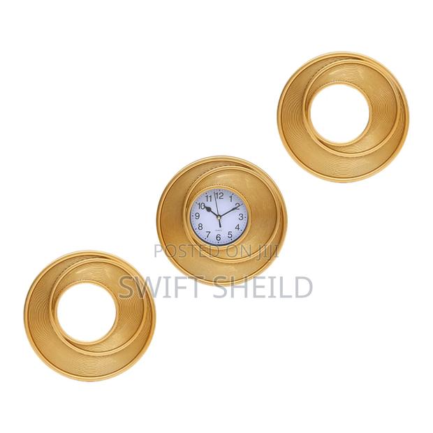 3 Set Mirror and Clock for Decor photo 4