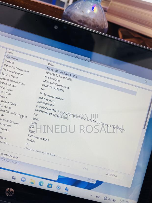 Laptop HP EliteBook 840 G4 16GB Intel Core I5 SSD 256GB photo 9