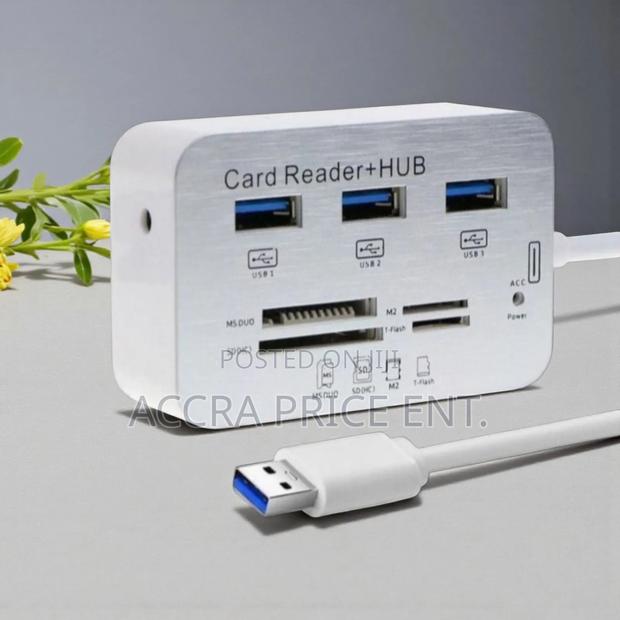 Type C to Card Reader Combo Hub, Number of Ports Pins(636368) photo 2
