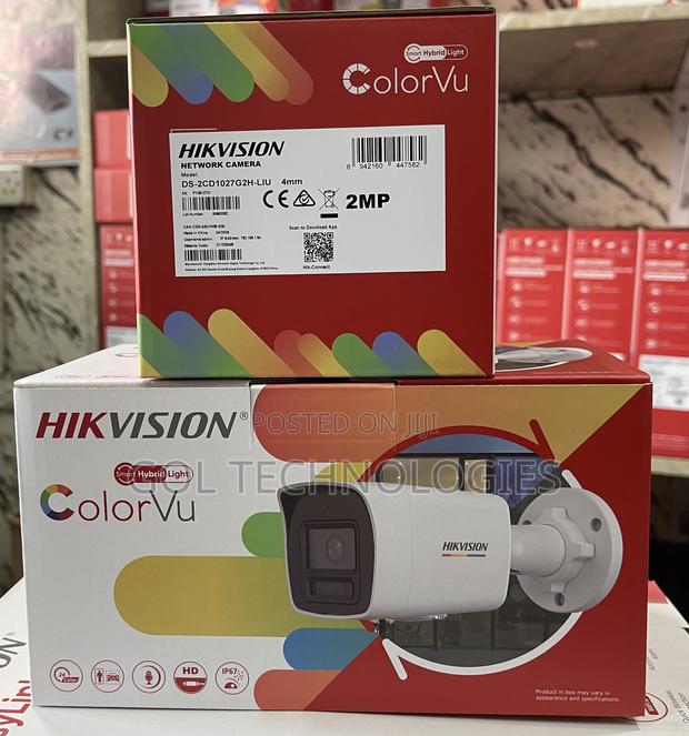 Hikvision 2mp Ip Network Camera Ds-2cd1027g2h-Liu 4mm Bullet Colorvu · Photo 3