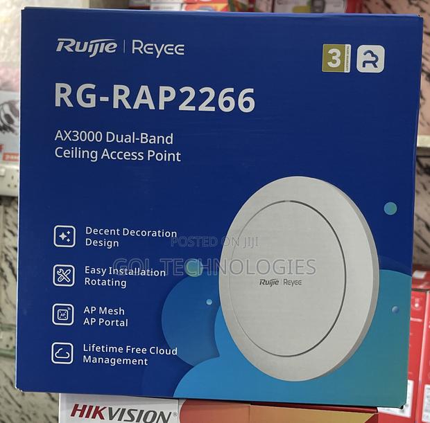 Ax3000 Dual-Band Ceiling Access Point Rg-Rap2266 Ruffe | Reyce · Photo 3