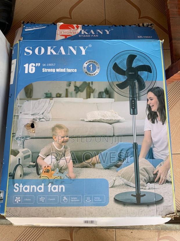 Sokany 16 Inch Standing Fan – Powerful Airflow